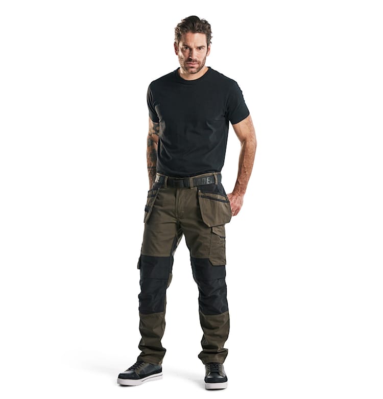 Service Arbeitshose mit Stretch und Werkzeugtaschen