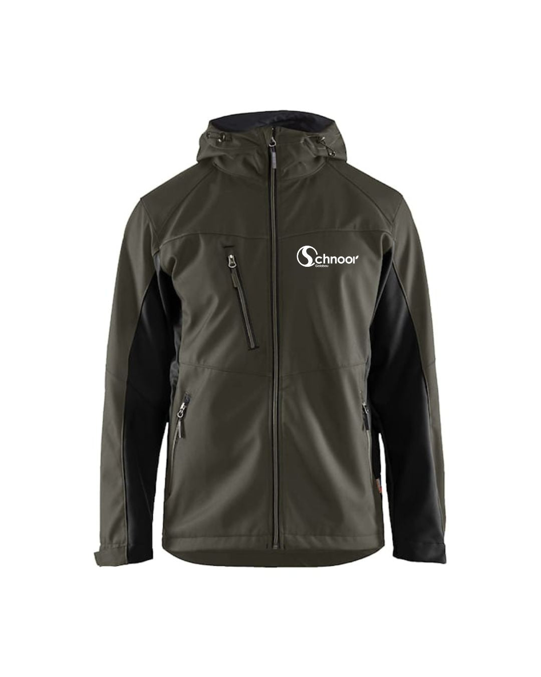 Softshell Jacke mit Kapuze