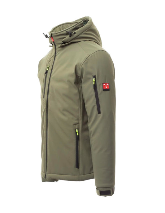 Softshell Jacke mit Kapuze