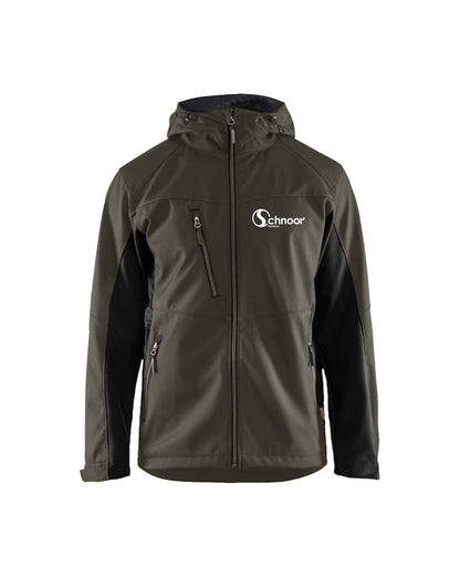 Softshell Jacke mit Kapuze
