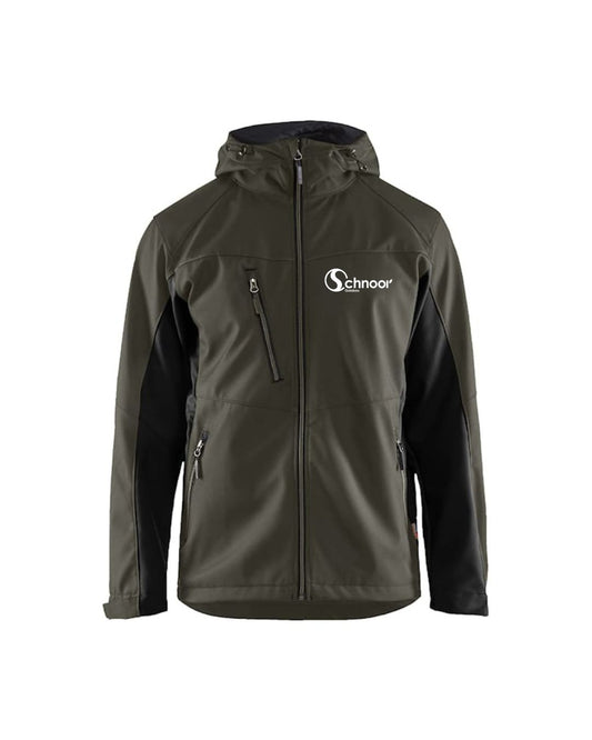 Softshell Jacke mit Kapuze
