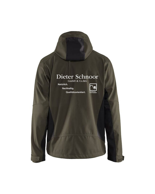 Softshell Jacke mit Kapuze