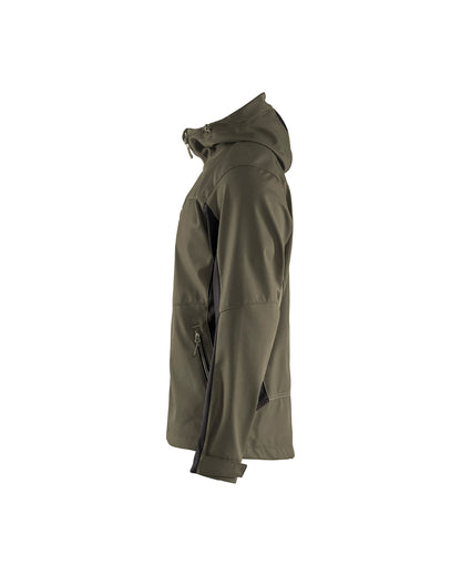 Softshell Jacke mit Kapuze