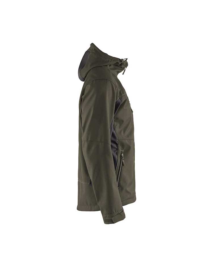 Softshell Jacke mit Kapuze
