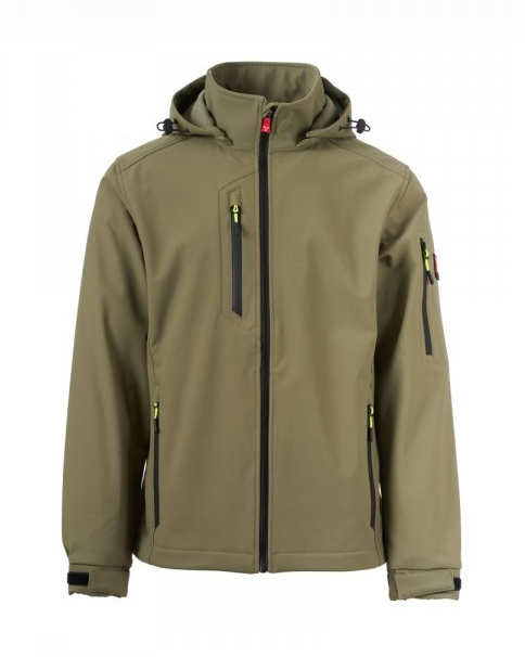 Softshell Jacke mit Kapuze