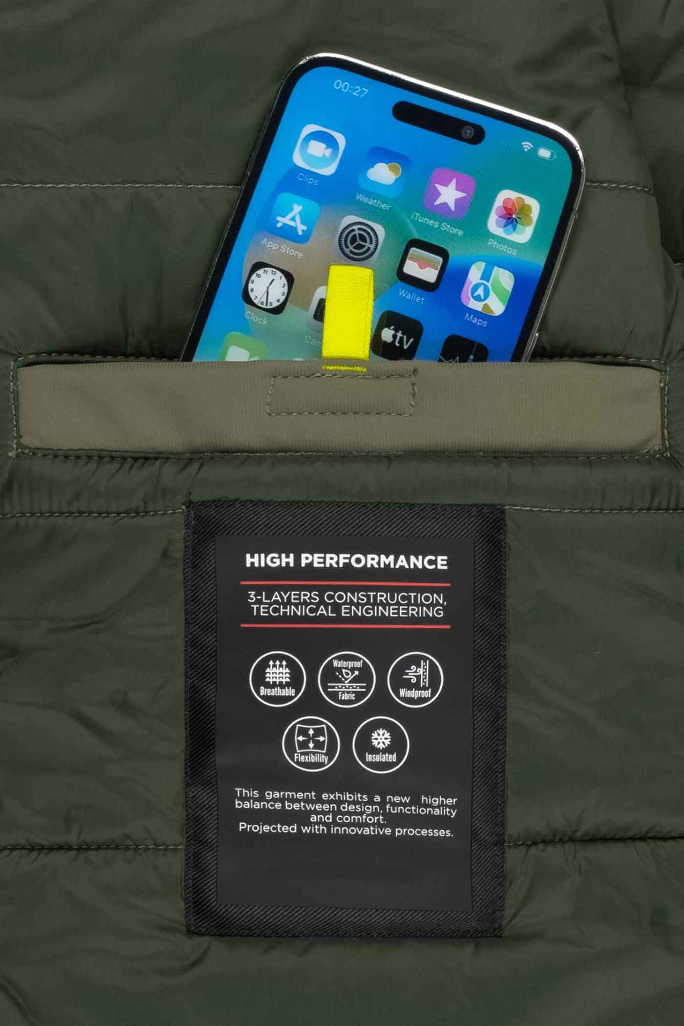Softshell Jacke mit Kapuze